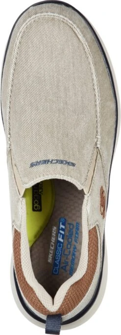 Skechers Delson 2.0 Heren Instappers - Sand - Maat 46 33 Skechers Delson 2.0 Heren Instappers - Sand - Maat 46 -Nike Winkel 435x1200 3