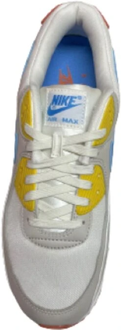 Sneakers Nike Air Max 90 Wit/Blauw/Geel/Zalm - Maat 44 -Nike Winkel 441x1200 1
