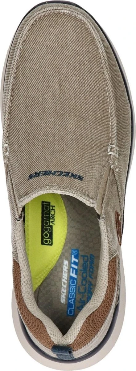 Skechers Delson 2.0 Heren Instappers - Sand - Maat 46 19 Skechers Delson 2.0 Heren Instappers - Sand - Maat 46 - Afbeelding 17