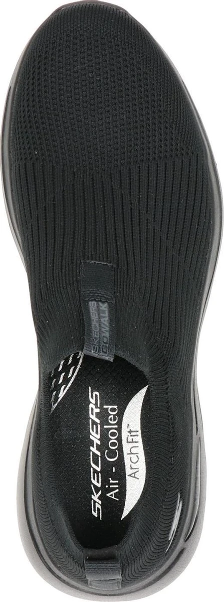 Skechers Go Walk Heren Instapschoen - Zwart Zwart - Maat 44 8 Skechers Go Walk Heren Instapschoen - Zwart Zwart - Maat 44 - Afbeelding 6
