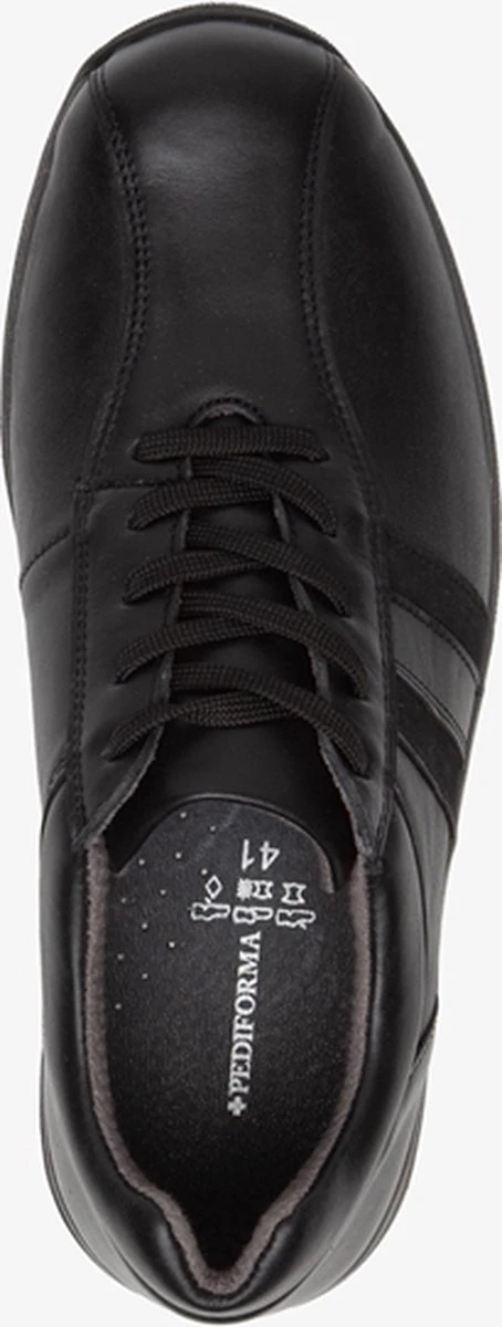 Pediforma Leren Heren Diabetesschoenen - Zwart - Maat 46 - Uitneembare Zool 7 Pediforma Leren Heren Diabetesschoenen - Zwart - Maat 46 - Uitneembare Zool - Afbeelding 5