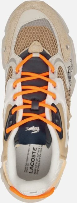 Lacoste L003 Neo Heren Sneakers - Beige/Wit - Maat 42 -Nike Winkel 459x1200 2