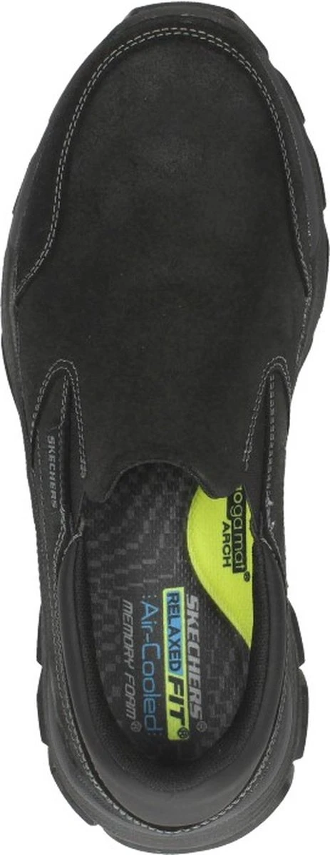 Skechers Calum Heren Instapschoen - Zwart - Maat 43 10 Skechers Calum Heren Instapschoen - Zwart - Maat 43 - Afbeelding 8