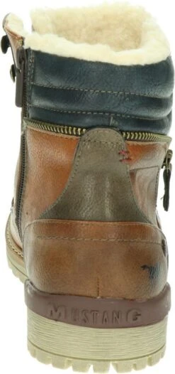Mustang Heren Veterboot - Cognac - Maat 43 -Nike Winkel 564x1200