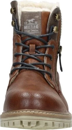 Mustang Heren Veterboot - Cognac - Maat 43 -Nike Winkel 667x1200