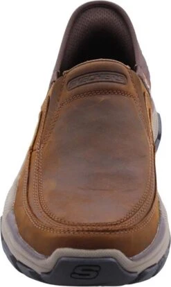Skechers Respected Slip-ins Heren Sneaker - Cognac - Maat 47,5 -Nike Winkel 716x1200