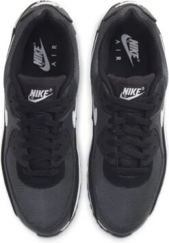 Nike Air Max 90 Heren Sneakers - Iron Grey/White-Dk Smoke Grey-Black - Maat 42.5 -Nike Winkel 837x1200