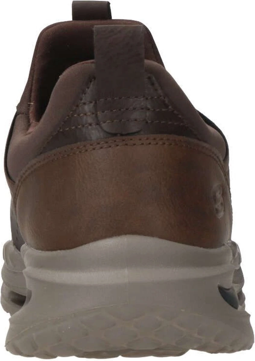Skechers Arch Fit Orvan Sneaker - Mannen - Bruin/Cognac - Maat 43 13 Skechers Arch Fit Orvan Sneaker - Mannen - Bruin/Cognac - Maat 43 - Afbeelding 11