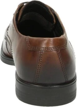ECCO Melbourne Heren Veterschoen - Cognac - Maat 45 -Nike Winkel 858x1200