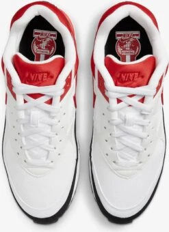Nike Air Max BW -Classic BW Heren Sneaker - Wit/rood/zwart - Maat: 42.5 -Nike Winkel 871x1200 1