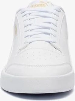 PUMA Shuffle Unisex Sneakers - White/TeamGold - Maat 43 -Nike Winkel 890x1200