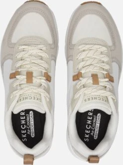 Skechers Uno Layover Sneakers Wit Textiel - Heren - Maat 42 -Nike Winkel 891x1200