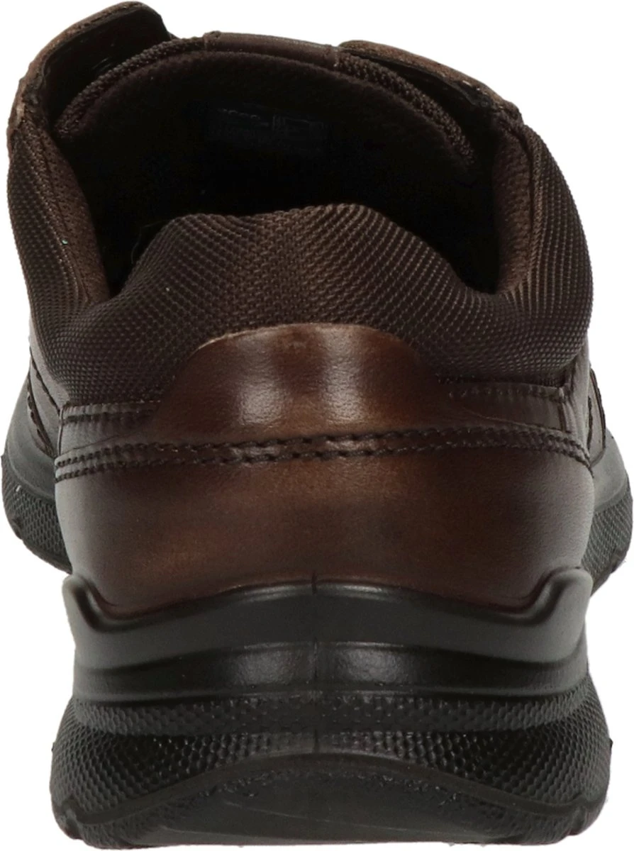 ECCO Irving Leren Heren Veterschoenen - Bruin - Maat 42 - Uitneembare Zool 7 ECCO Irving Leren Heren Veterschoenen - Bruin - Maat 42 - Uitneembare Zool - Afbeelding 5