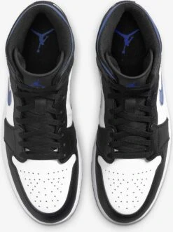 Nike Air Jordan 1 Mid, White/racer Blue-Black, 554724 140, EUR 42 21 Nike Air Jordan 1 Mid, White/racer Blue-Black, 554724 140, EUR 42 -Nike Winkel 895x1200