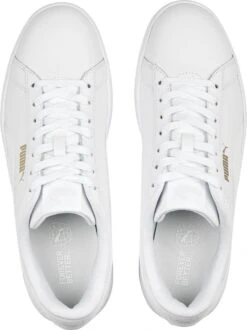 PUMA Smash 3.0 L Unisex Sneakers - White/Gold - Maat 42 -Nike Winkel 899x1200
