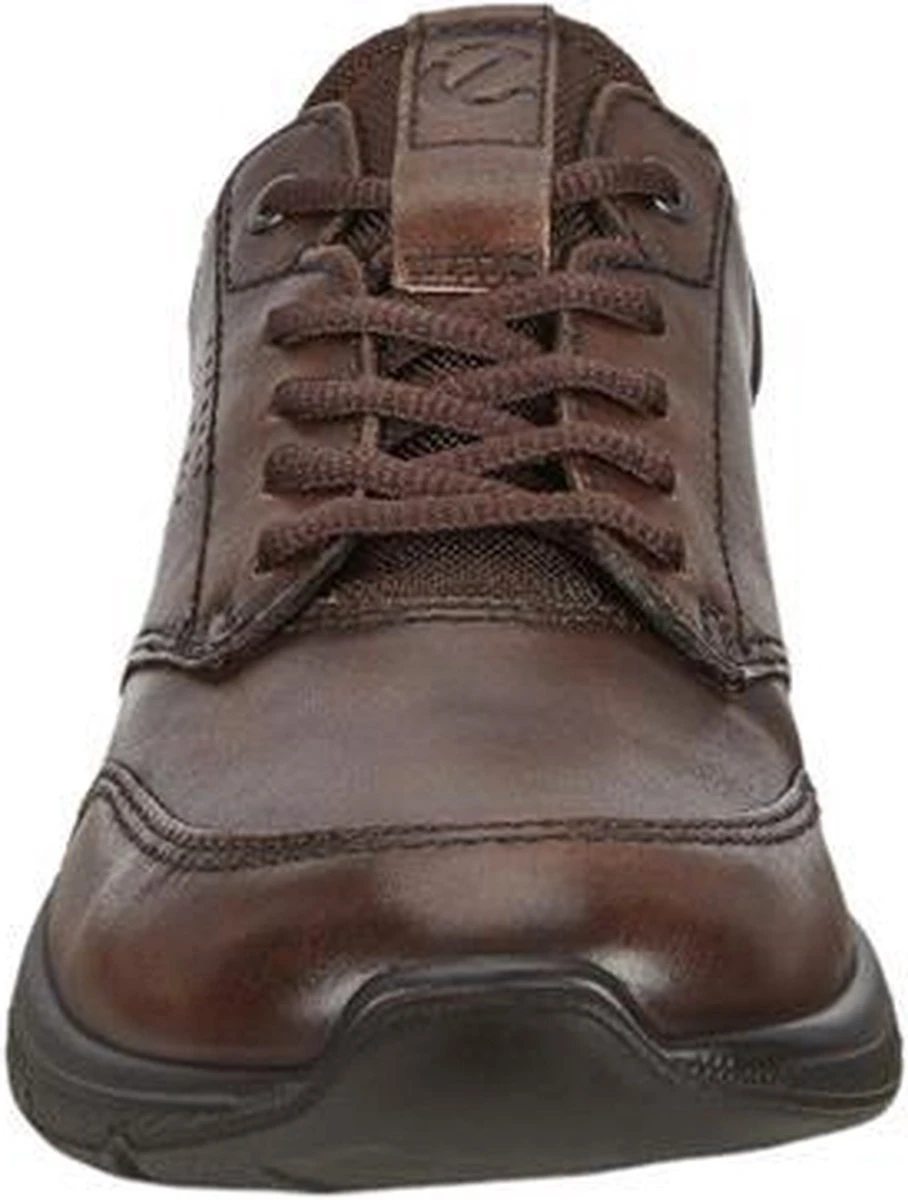 ECCO Irving Leren Heren Veterschoenen - Bruin - Maat 42 - Uitneembare Zool 10 ECCO Irving Leren Heren Veterschoenen - Bruin - Maat 42 - Uitneembare Zool - Afbeelding 8