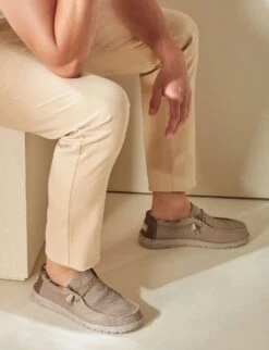 Hey Dude Instappers Heren - Instapschoenen / Herenschoenen - Canvas - Wally Sox - Camel - Maat 41 -Nike Winkel 920x1200 2