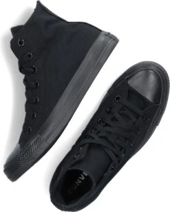 Converse Chuck Taylor All Star Sneakers Hoog Unisex - Black Monochrome - Maat 39 -Nike Winkel 962x1200