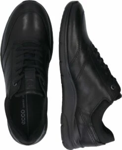 ECCO Irving Leren Heren Veterschoenen - Zwart - Maat 43 - Uitneembare Zool -Nike Winkel 976x1200