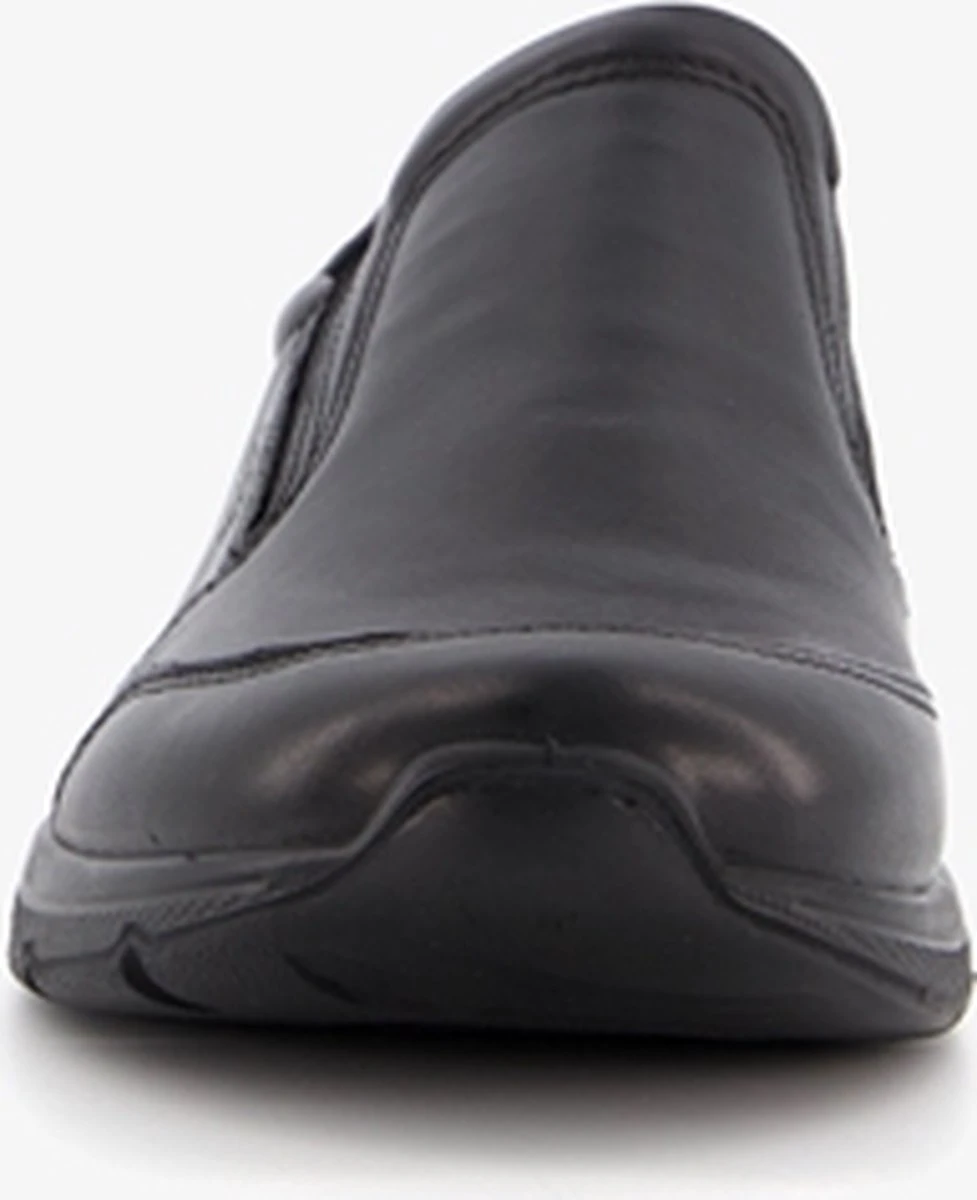 ECCO Irving Leren Heren Instappers - Zwart - Maat 43 - Uitneembare Zool 4 ECCO Irving Leren Heren Instappers - Zwart - Maat 43 - Uitneembare Zool - Afbeelding 2