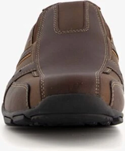Skechers Marter Kool Digz Leren Heren Instappers - Bruin - Maat 43 - Extra Comfort - Memory Foam -Nike Winkel 994x1200